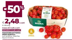 Coop Pomodoro Datterino Sfera Agricola offerta
