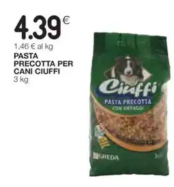 Coop PASTA PRECOTTA PER CANI CIUFFI offerta