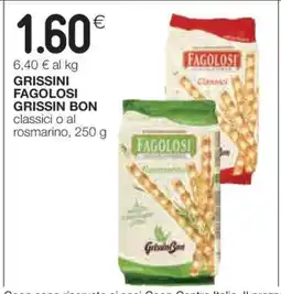 Coop Grissini Fagolosi Grissin Bon offerta