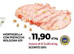 Coop Mortadella con Pistacchi Bologna IGP offerta