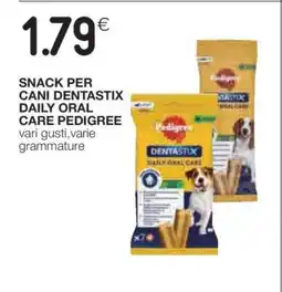 Coop SNACK PER CANI DENTASTIX DAILY ORAL CARE PEDIGREE offerta
