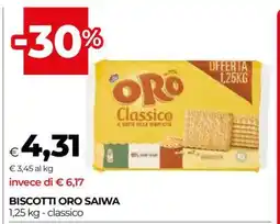 Coop BISCOTTI ORO SAIWA offerta