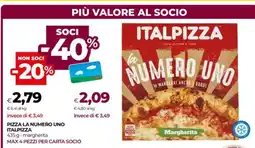 Coop Pizza La Numero Uno Italpizza offerta