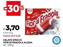 Coop GELATO STECCO FIOR DI FRAGOLA ALGIDA offerta