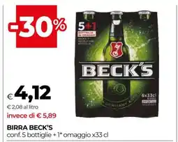 Coop Birra Beck's offerta