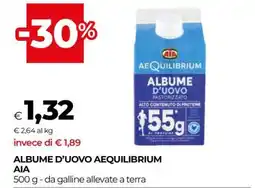 Coop Albume d'uovo Aequilibrium Aia offerta