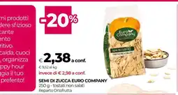 Coop SEMI DI ZUCCA EURO COMPANY offerta