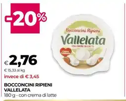 Coop BOCCONCINI RIPIENI VALLELATA offerta