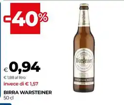 Coop Birra Warsteiner offerta