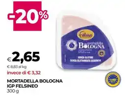 Coop MORTADELLA BOLOGNA IGP FELSINEO offerta