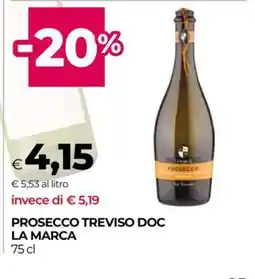 Coop PROSECCO TREVISO DOC LA MARCA offerta