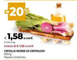 Coop CIPOLLE ROSSE DI CERTALDO offerta