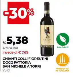 Coop CHIANTI COLLI FIORENTINI DOCG FATTORIA SAN MICHELE A TORRI offerta
