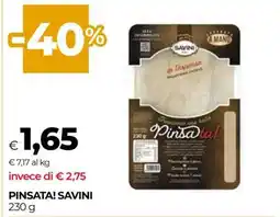 Coop PINSATA SAVINI offerta