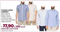 Coop CAMICIA UOMO CARRERA offerta