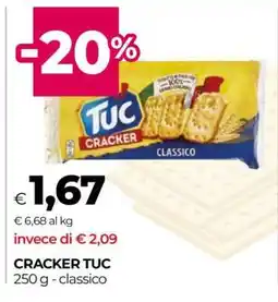 Coop CRACKER TUC offerta