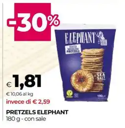 Coop PRETZELS ELEPHANT offerta