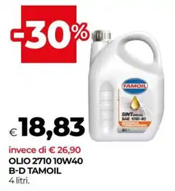 Coop OLIO 2710 10W40 B-D TAMOIL offerta