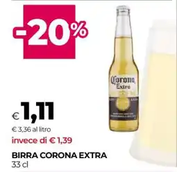 Coop Birra Corona Extra offerta
