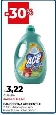 Coop Candeggina Ace Gentile offerta