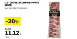 Coop Costolette di Suino Insaporite Sandri offerta