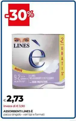 Coop ASSORBENTI LINES È offerta