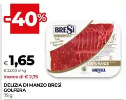 Coop Delizia di Manzo Bresi Golfera offerta