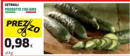 Coop Cetrioli offerta