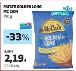 Coop PATATE GOLDEN LONG MC CAIN offerta