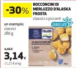 Coop BOCCONCINI DI MERLUZZO D’ALASKA FROSTA offerta