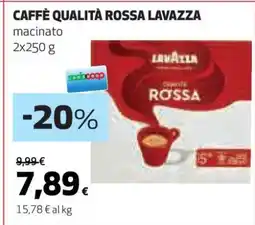 Coop CAFFÈ QUALITÀ ROSSA LAVAZZA offerta