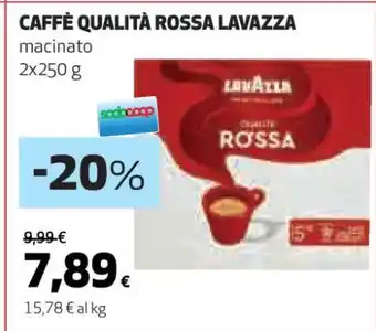Coop CAFFÈ QUALITÀ ROSSA LAVAZZA offerta