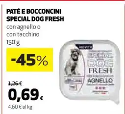 Coop PATÉ E BOCCONCINI SPECIAL DOG FRESH offerta