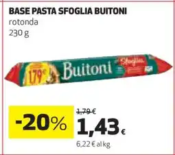 Coop BASE PASTA SFOGLIA BUITONI offerta