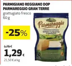 Coop Parmigiano Reggiano DOP Parmareggio Gran Terre offerta