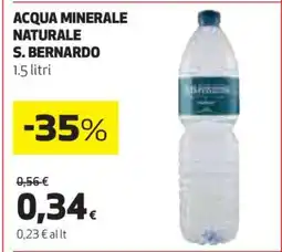 Coop Acqua Minerale Naturale S. Bernardo offerta