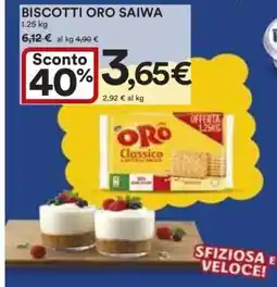 Coop BISCOTTI ORO SAIWA offerta