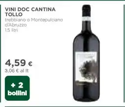 Coop VINI DOC CANTINA TOLLO offerta