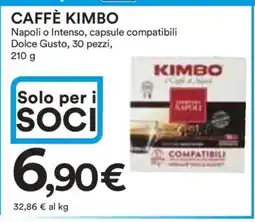 Coop CAFFÈ KIMBO offerta