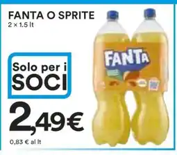 Coop Fanta o Sprite offerta