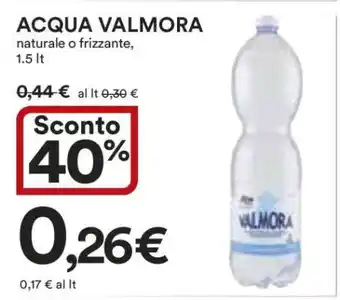 Coop Acqua Valmora offerta
