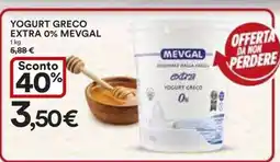 Coop YOGURT GRECO EXTRA 0% MEVGAL offerta