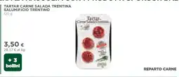 Coop TARTAR CARNE SALADA TRENTINA offerta