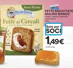 Coop Fette Biscottate Mulino Bianco offerta