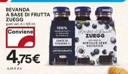 Coop BEVANDA A BASE DI FRUTTA ZUEGG offerta