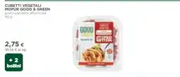 Coop CUBETTI VEGETALI MOPUR GOOD & GREEN offerta