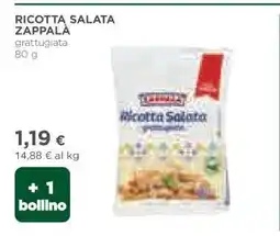 Coop RICOTTA SALATA ZAPPALÀ offerta