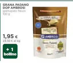 Coop GRANA PADANO DOP AMBROSI offerta