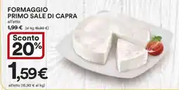 Coop FORMAGGIO PRIMO SALE DI CAPRA offerta