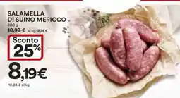 Coop SALAMELLA DI SUINO MERICCO offerta